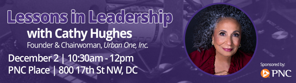 lessons in leadership with cathy hughes