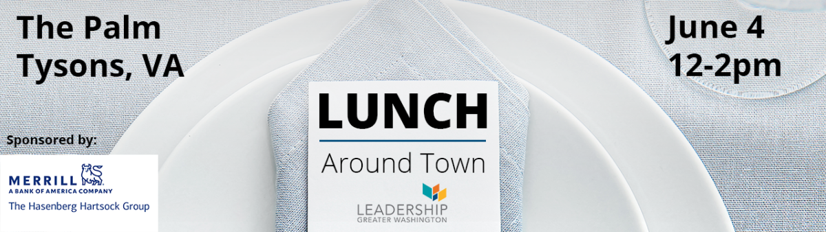 Lunch around town graphic