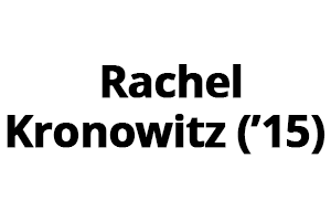 rachel kronowitz